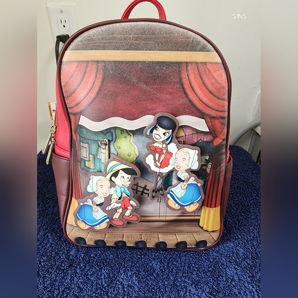 Loungefly Handbags - Loungefly Disney Pinocchio MarionetteMini Backpack